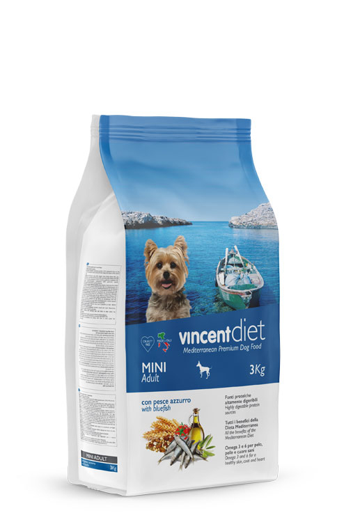 Dry Food Vincent Diet Mini with Bluefish